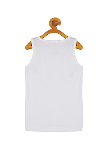 Image of KiddoPanti Boys 100% Cotton Rib Vest Pack of 3