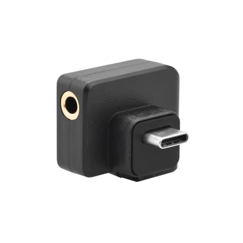 Image of GetZget Mic Adapter for DJI Osmo Action Dual 3.5mm USB-C Adapter Audio Externa Mic Mount Accessories