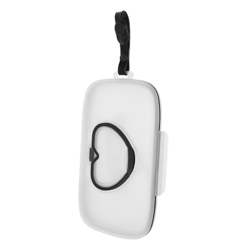 Angoily Dispensador Portátil de Toallitas con Tapa Hermética Forma de Corazón Reutilizable Gran Capacidad para Hogar y Viaje Estuche Práctico para Toallitas Húmedas y Suaves