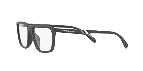 Image of Armani Exchange mens Ax3089u Universal Fit Square Prescription Eyewear Frames