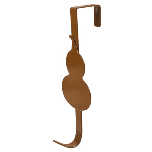 CIYODO Door Hooks Metal Door Coat Rack No Drilling Needed Space-Saving Hanger for Cloths and Accessories