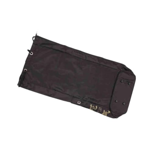 Nishiyuenyi Bouquet Storage Bag Flower Arrangements Tools Bag Convenient Floral Arrangement Kit Bag Fresh Flowers Carry Pouch for Home, Black, 80x39cm