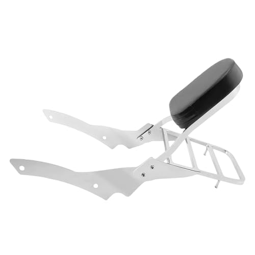 Sissy bar chromé avec porte-bagages moto v-star XVS400 650