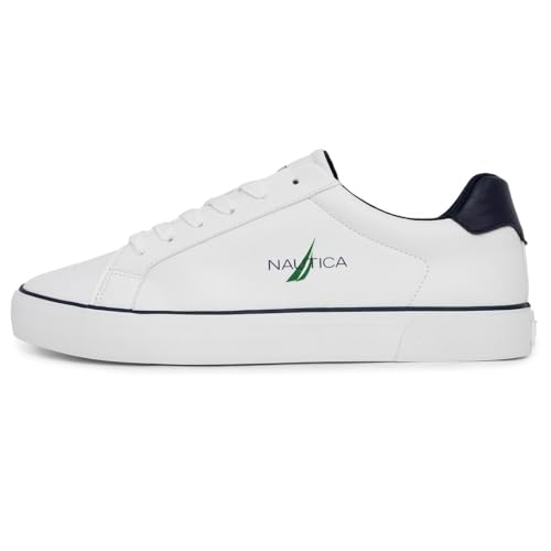 Image of Nautica Men's Casual Shoe, Classic Lace-Up Low Top Loafer, Fashion Sneaker - in Medium & Wide Width Sizes