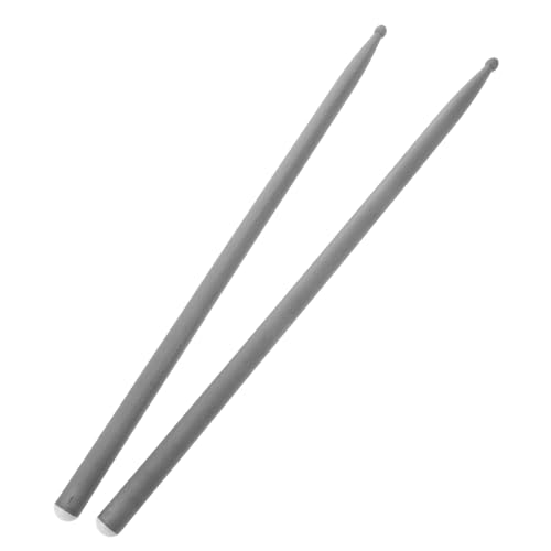 1 par de baquetas de fibra de carbono para jazz y rock, agarre cómodo para principiantes, portátiles y duraderas, para diversos tipos de batería, paquete al por mayor