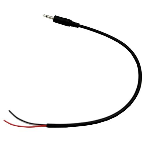 Cable reparación audio 3.5mm mono 1 pie 10 unidades miniatura 3