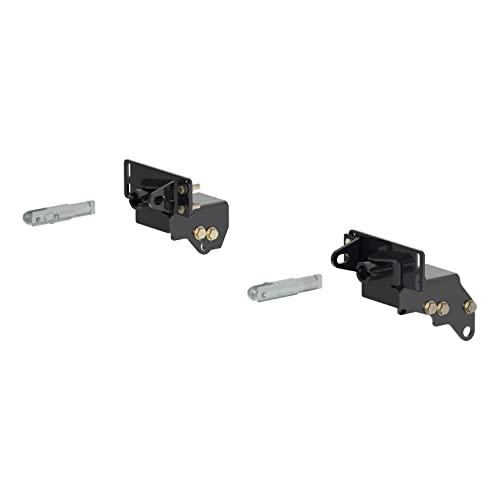 CURT 70137 Custom Tow Bar Base Plate Brackets for Dinghy Towing, Fits Select Ford F-250