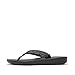 FitFlop Iqushion Art-Webbing Ergonomic Flip-Flops Black Mix 8 M (B)