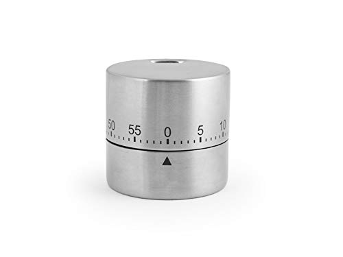 H&H 739781 Alessandro Borghese Minuteur de cuisine en acier inoxydable