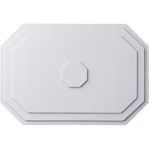 Image of 25 1 /4 inchW x 17 1 /4 inchH x 1 3 /4 inchP Felix Ceiling Medallion