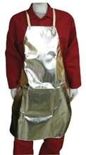 Aluminized Fabric Aprons - 24"x42" bib typealuminized rayon
