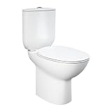 1 PZ VASO MONOBLOCCO RIMLESS MORNING Scarico a Muro NextradeItalia Mod.FERX.DIAEWE-RRXN-M