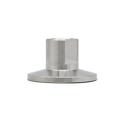 Image of SS304 KF25 NPT Female Adaptor thread 1 /4 inch NW25 KF Female coupling ISO-KF25 X FNPT 1 /4 inch