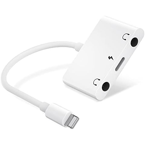 Adaptador Auriculares AMLLXEN Lightn-ing a 3.5 mm 3 en 1 Cover