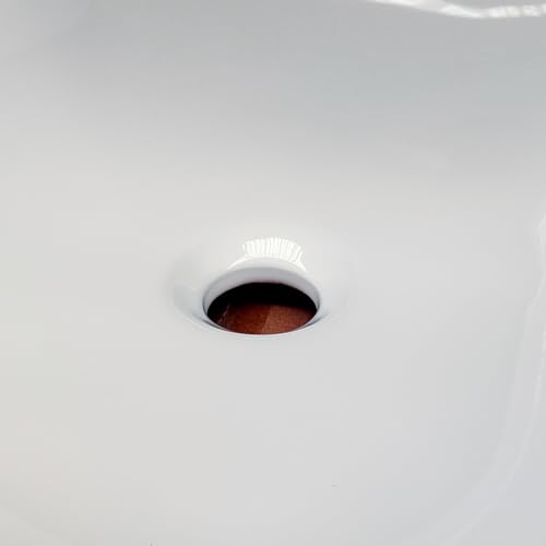 Lavabo sobre encimera rectangular redondeado acabado cerámico premium Muebles Pitarch 14x46x32 6