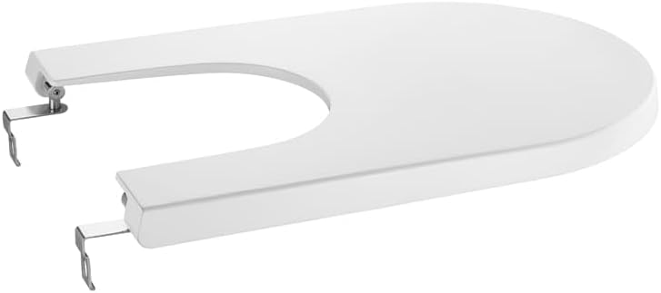 Round Bidet Cover with Soft Drop, 52.5 x 38.8 x 4.8 cm, White (A806D12001)