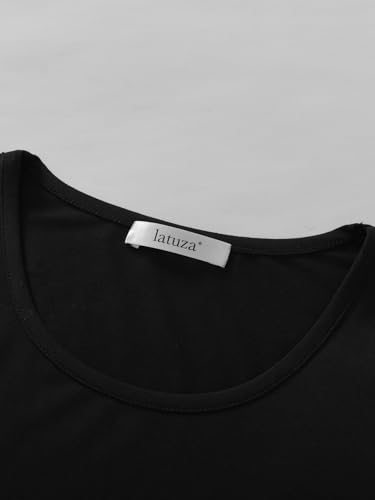 Latuza Men's Bamboo Viscose Muscle Tank Top Sleeveless Workout Shirt 2 Pack4