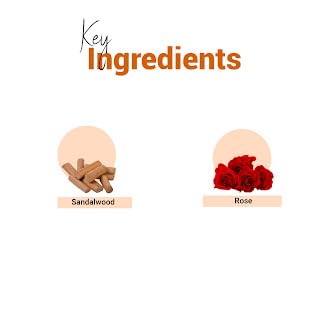 Vedic Line Fairness Blend Reduce Fine Line & Improve Skin Texture With Rose Oil And Sandalwood For Fair Skin & Clear Complexion,10Ml