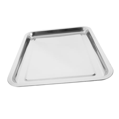 FUNOMOCYA Cooking Pan Wire Rack Dish Tray Stainless Steel Dish Holder Grill Plate Dishwasher Safe