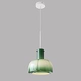 usmjqvz lampada a sospensione in vetro vintage con design a forma di gemma, lampada a sospensione, lampada da soffitto artistica da cucina industriale, illuminazione per soggiorno, sala da pranzo