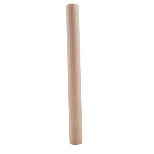 Rodillo de Madera para Hornear Pasteles, Fondant, Galletas, Fideos, Galletas, Rodillo/Rodillo para Pasteles de Cocina, Herramienta para Hornear (Color: 40 x 2,6 cm) (30 x 2,6 cm)