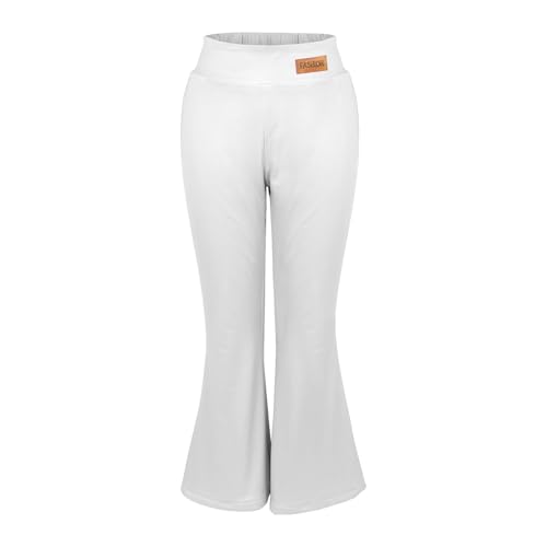 Pantalones de yoga para mujer elásticos con forro polar térmico y grueso 4