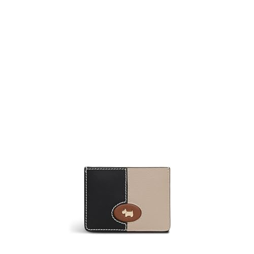 Image of RADLEY London Maldon Mews - Colourblock Women's Leather Small Card Holder, Black