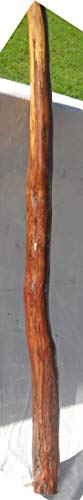 56"Ccm Long Native Manuka Didgeridoo With Paua Shells, Key C#, 3" .5Cm Wide Bell #TOP26