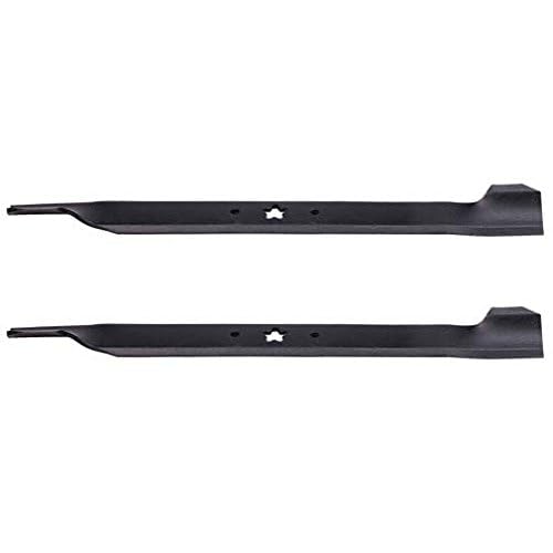 Set of 2 195-039 Blade, AYP 21 in Blade .187, 2.25, 21-1/16, 5 PT Star