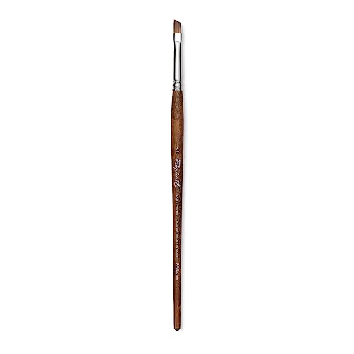 Raphael Precision 8564 Short Handle Brush, Angular, 4, Natural