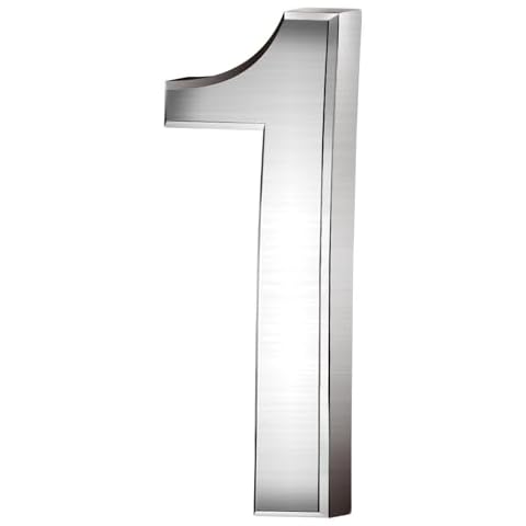 Vanyibro Autocollant Numéro de Maison 3D Cover