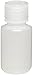 Wheaton 208925 LDPE Leak Resistant Narrow Mouth Bottle, 1oz With 20-410 Screw Cap, Natural, 32mm Diameter x 69mm Height (Case Of 72)