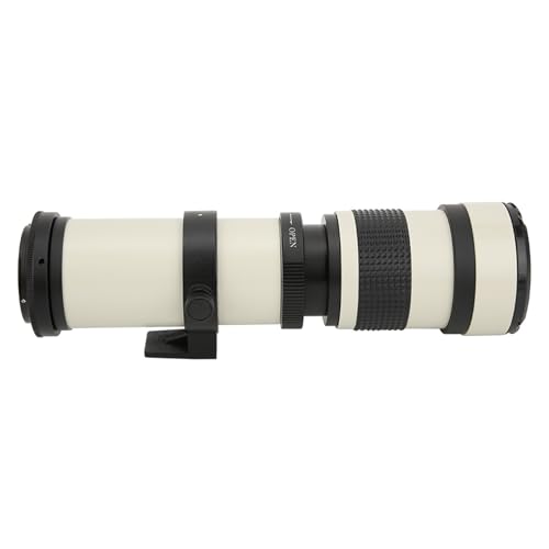 Téléobjectif 420-800 mm zoom manuel pour appareil photo EF-S monture métallique