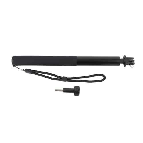 Palo Selfie 1.3 Metros, Extensible de Aleación de Aluminio, Soporte con Rosca 1/4 Pulgada para Cámaras de Acción X4 X3 - Ligero y Antideslizante, Ideal para Deportes