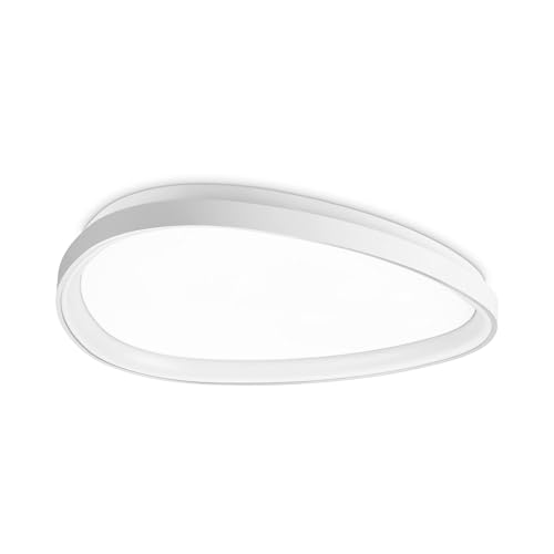 LED Intégré GEMINI Plafonnier Blanc Puissant 3850 Lm Éclairage 61 cm 3000K