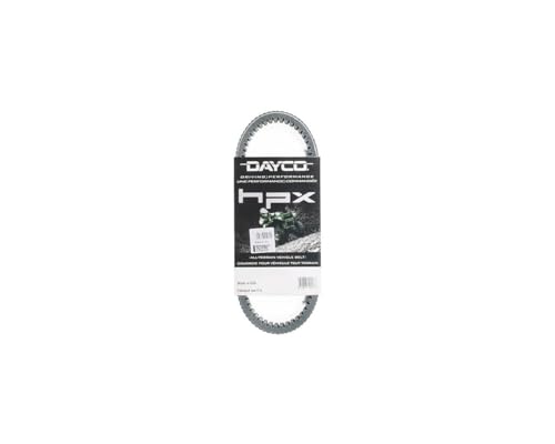 Correa trapezoidal en V Dayco hpx2204 dentada de caucho reforzado para embragues variables