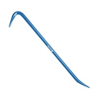 HÖGERT TECHNIK - Brecheisen, Brechstange sechskant aus Kohlenstoffstahl, Optimale Hebelwirkung und Biegefestigkeit, 450x16 mm, Härte HRC 42-48