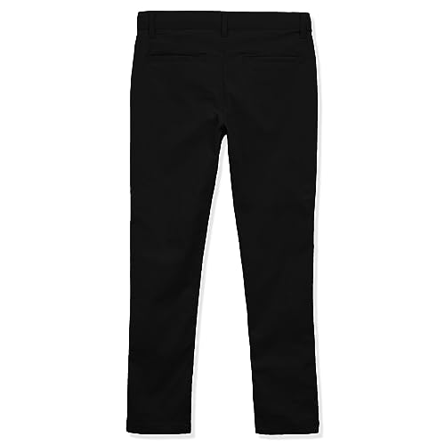 Image of Girls 4-20 Stretch Fabric Adjustable Waist Skinny School Pant