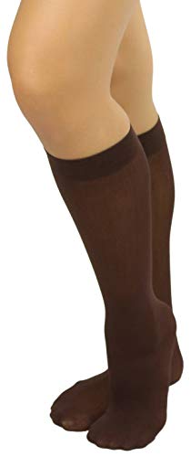 Image of ToBeInStyle Womens Pack of 6 Knee High Trouser Professional Socks