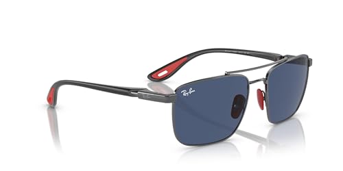 Image of Ray-Ban womens Rb3715m Scuderia Ferrari Collection Square Sunglasses