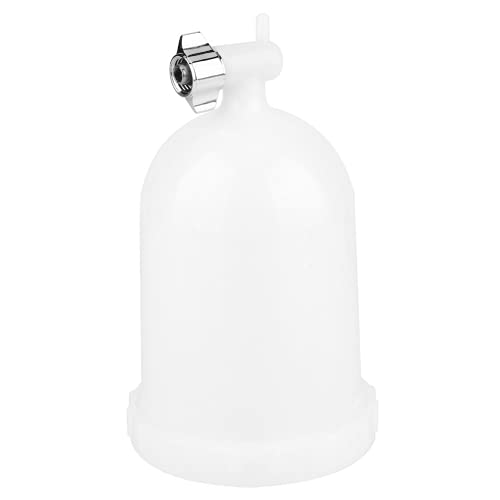 400mlスプレーガン プラスチックスプレーポットサイドフィードペイントカップエアブラシステンレス鋼ネジ式フィードコネクタW101 W71 R-2K-2F-2スプレーガン用 空気圧工具
