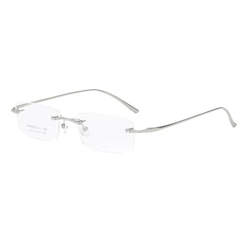 Lunettes en alliage de titane unisexe monture percée ultra légère