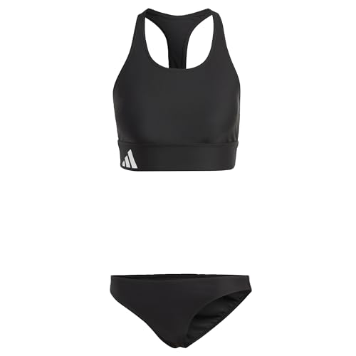 adidas Damen Branded Beach Bikini, Black / White, 32