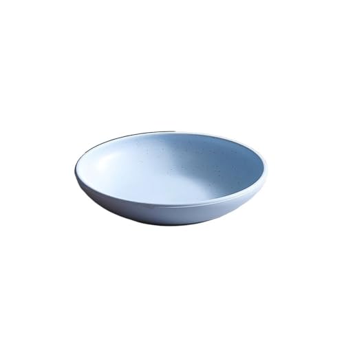 ZIGUIhsou-11 Cuenco para salsa Plato for condimentos redondo con forma de hoja, utensilios cocina, vajilla, salsa, vinagre y tazón(BLUE)