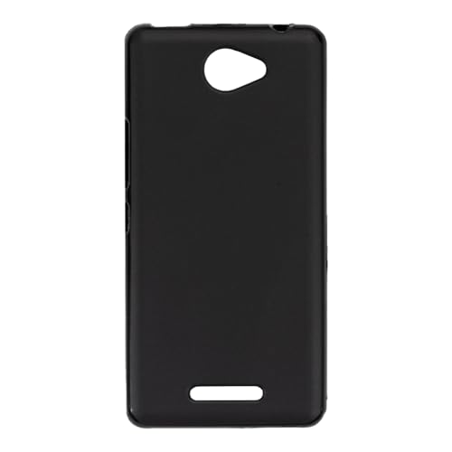 Shantime Funda Suave Compatible con BQ Aquaris U Lite, Carcasa Delgada Antigolpes, Antirrayas y Flexible, Agarre Cómodo(Negro)