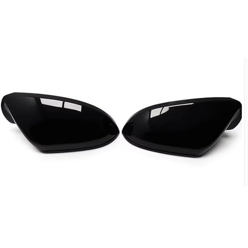 Coques de rétroviseur noir pour Audi A6 C7 avec assistance, finition élégante sport