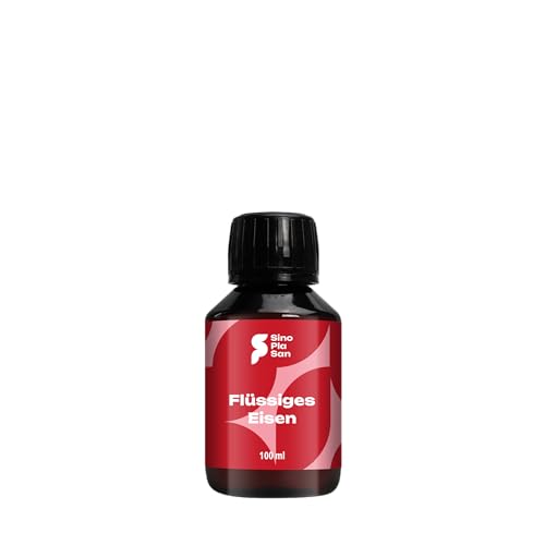 Eisen in Dattelextrakt | flüssig | 100ml | vegan | höchste Bioverfügbarkeit | für das Immunsystem & bei Müdigkeit | laborgeprüft | Made in Germany