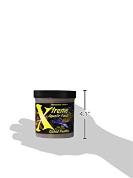 Xtreme Aquatic Foods 2134-B Cichlid Peewee Fish Food
