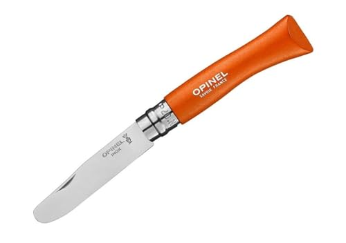 OPINEL couteaux n°7 Rouge lame Acier 8cm