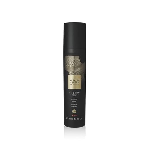 ghd Curly Ever After - Spray Para Fijar el Rizo, Crear Rizos, Ondas y Movimiento de Larga Duración, Protege Contra Daño Térmico, 120ml